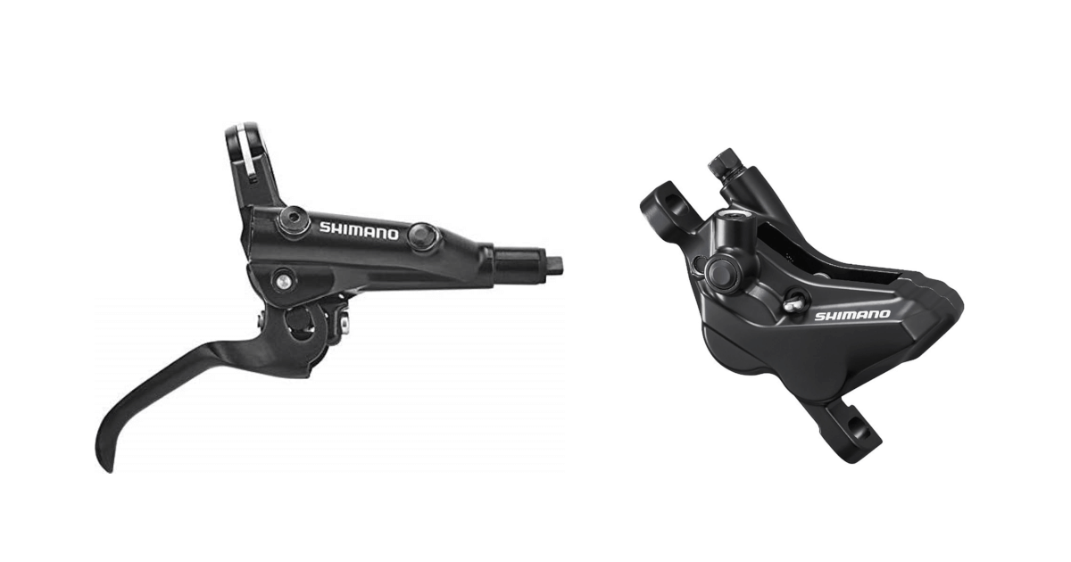 Shimano油圧ディスクブレーキMT200 純正RT26ローター付き シマノ油圧