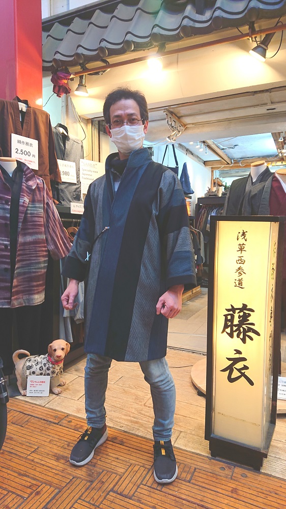 刺し子ジャケット人気です！