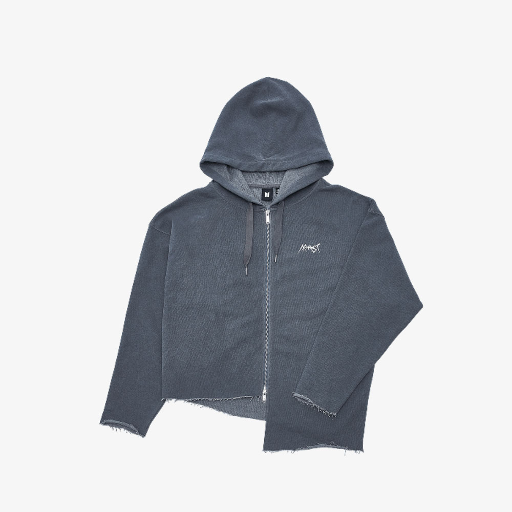 BTS JUNG KOOK ARMYST ZIP-UP HOODY BLACK - A-KPOP