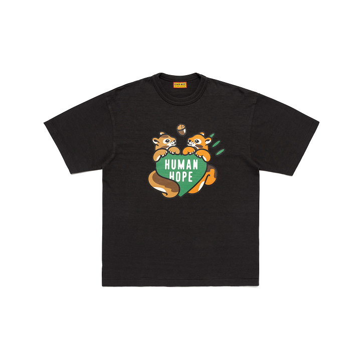 j-hope HUMAN HOPE Graphic T-Shirt Black - A-KPOP