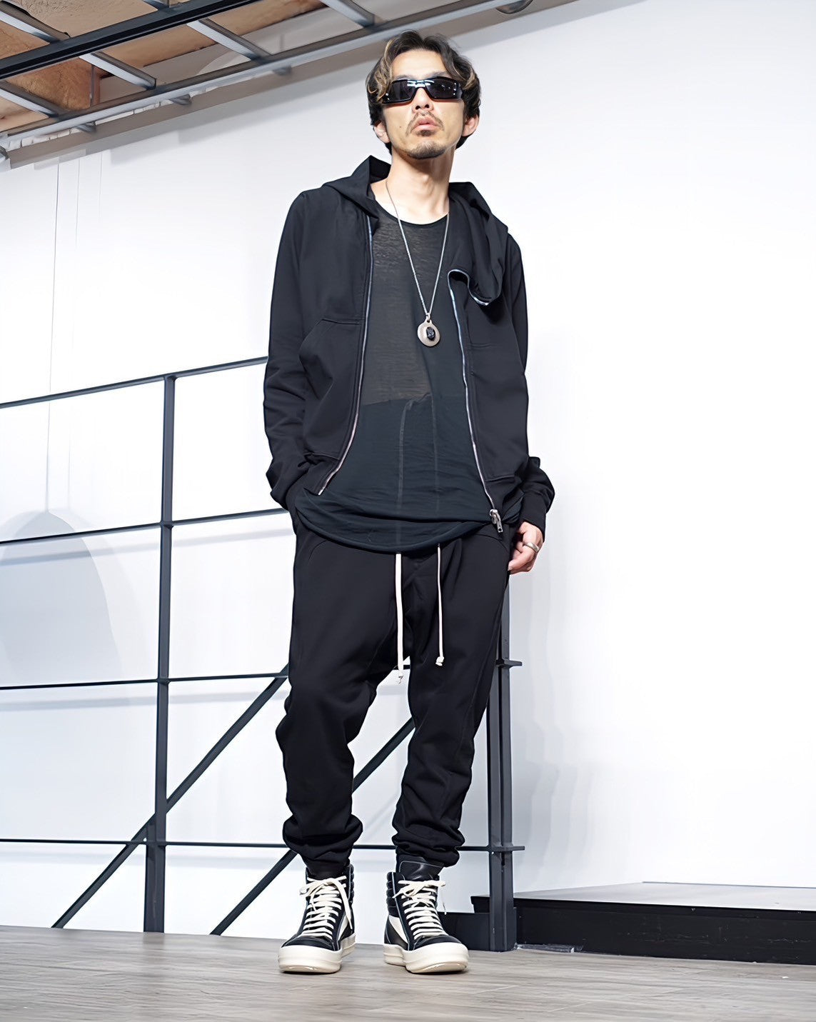 RICK OWENS(リックオウエンス)MOUNTAIN HOODIE-RIG--Amanojak.