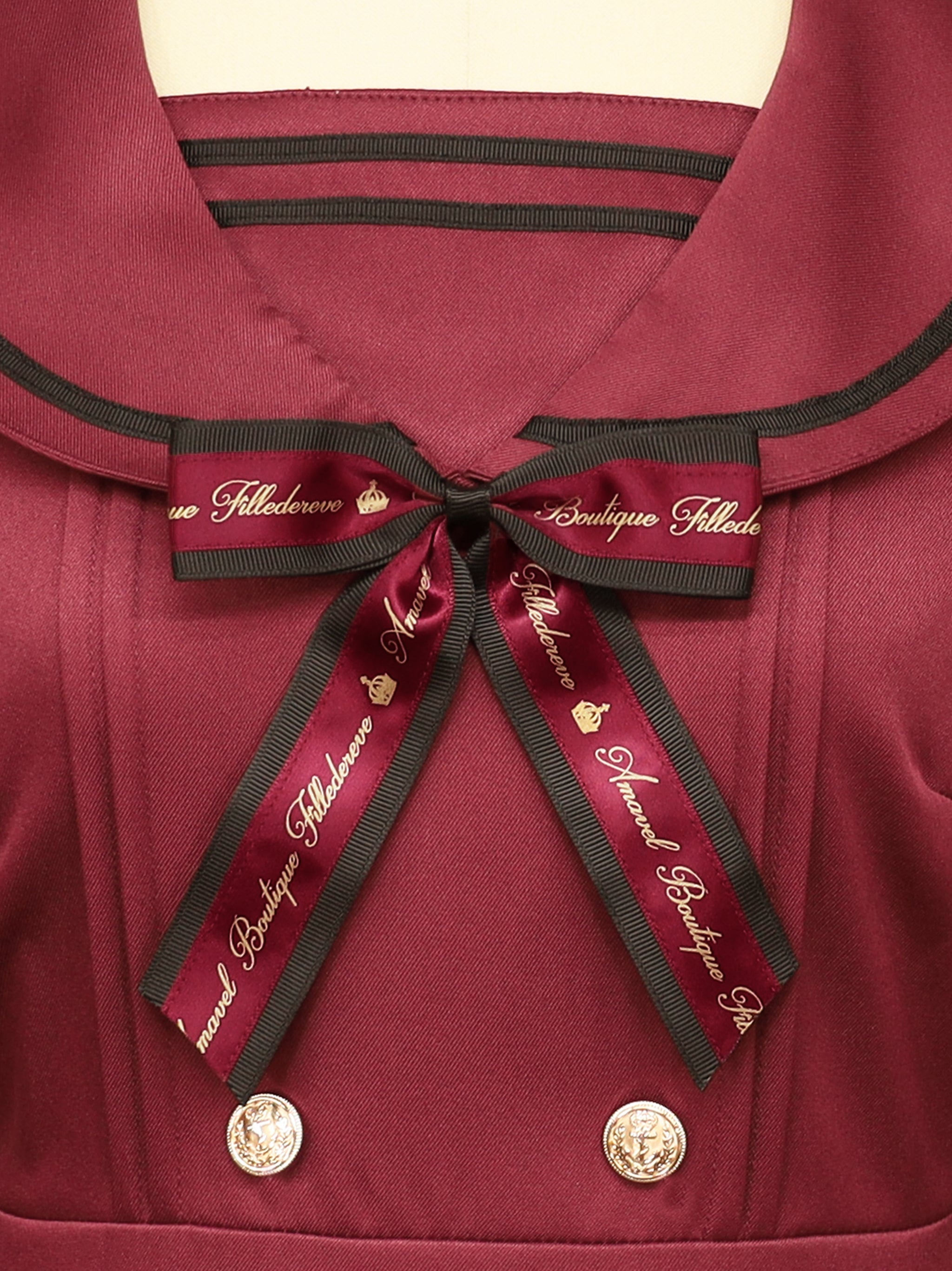 Amavel Message Ribbon ピンクコーディネート Amavel Message Ribbon