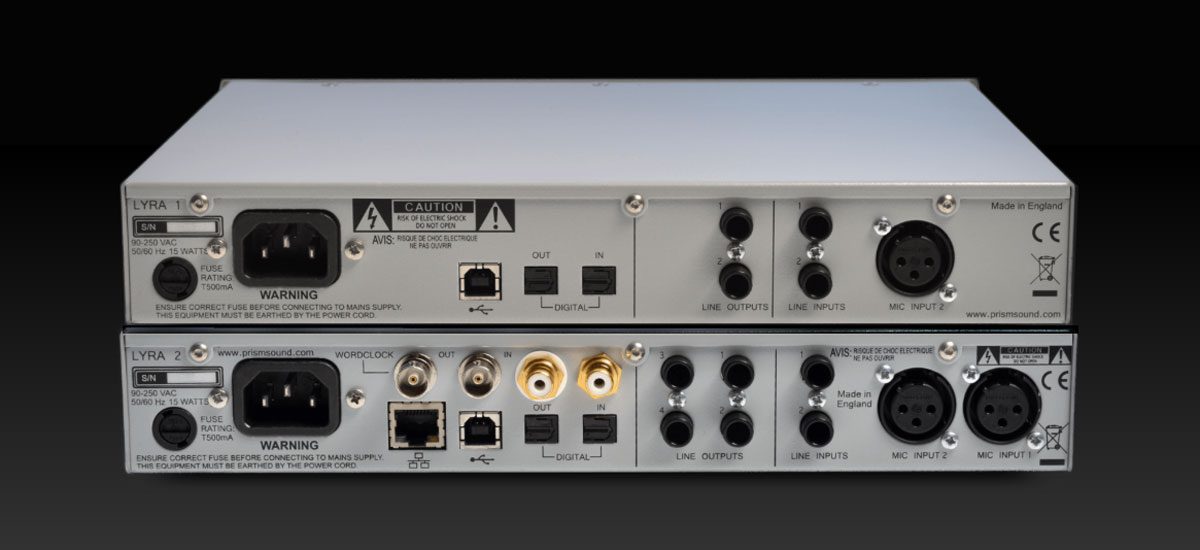 Test: Prism Sound Lyra 2, USB2-Audiointerface - AMAZONA.de