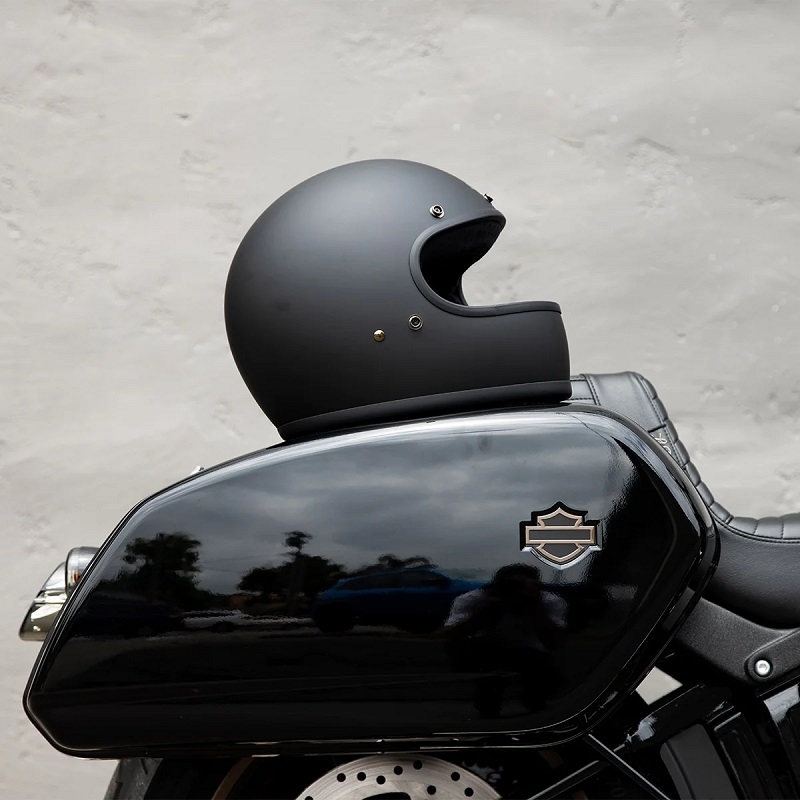 GRINGO ECE R22.06 フルフェイスヘルメット - FLAT BLACK - Biltwell