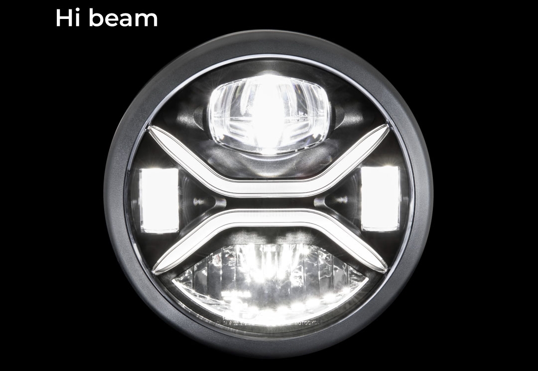 Zenith LED 7インチ ヘッドライト - KOSO NORTH AMERICA | アンバーピース