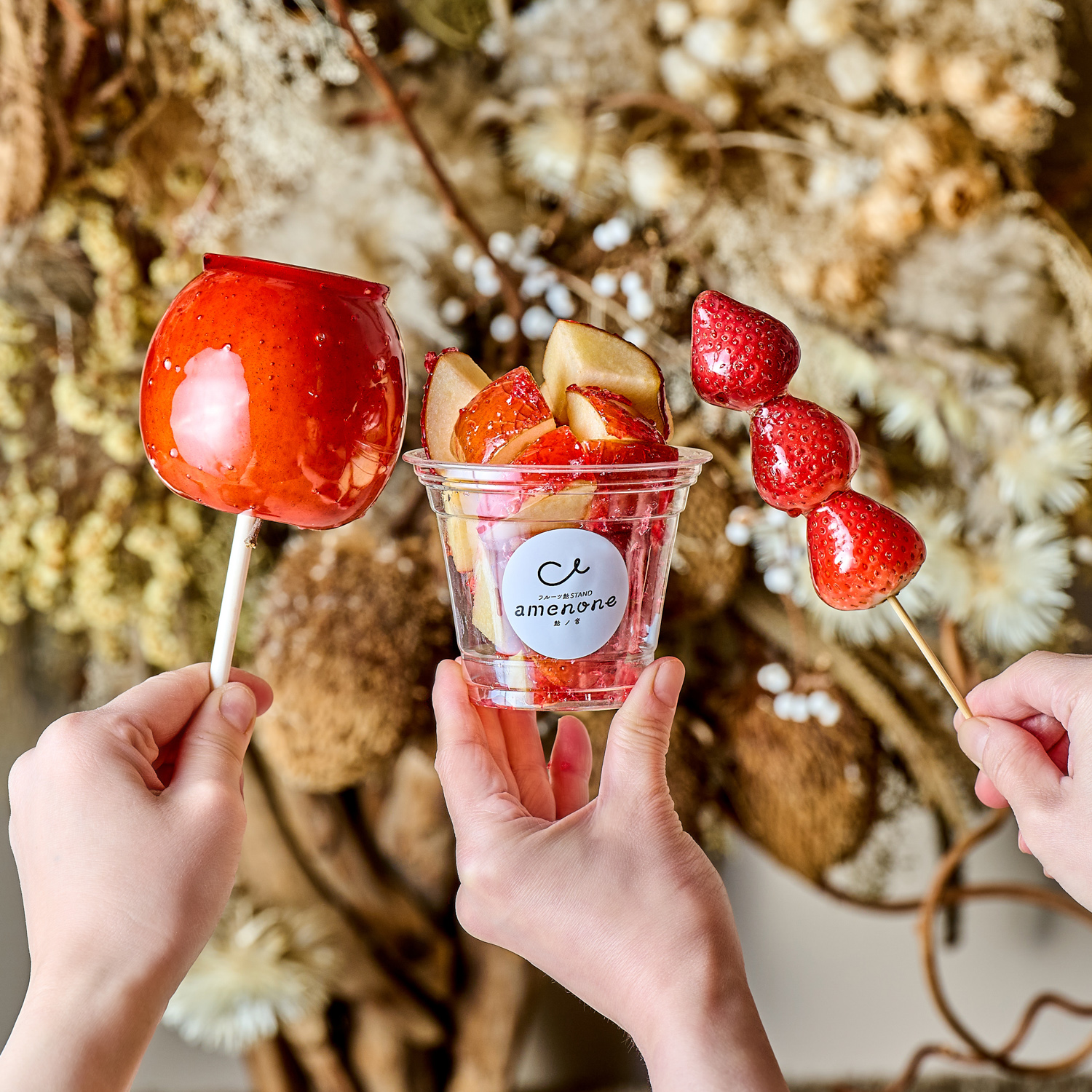 フルーツ飴STAND amenone 飴ノ音 │ 旬を味わうフルーツ飴専門店