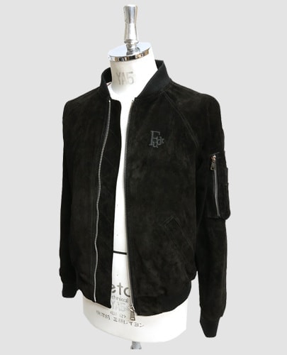 SUEDE LEATHER MA-1 of AMNJX