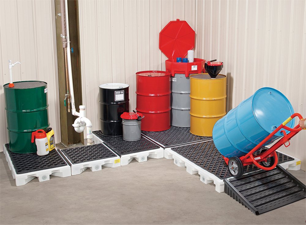 ピグ®ポリモジュラースピルデッキ2ドラム | 取扱い製品 | エー・エム