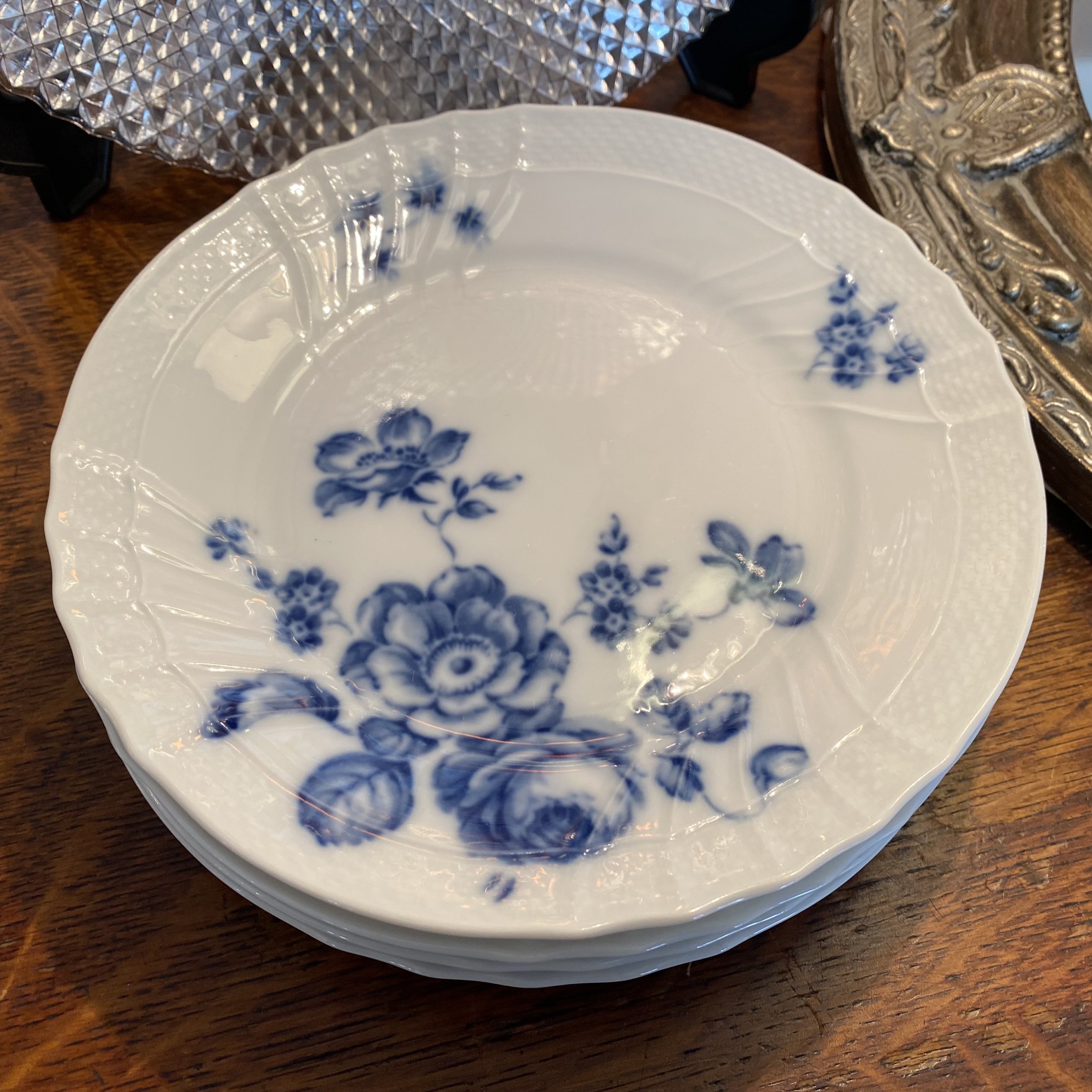 ケーキ皿2枚 RichardGinoriフローラローズブーケ アンティーク 【公式