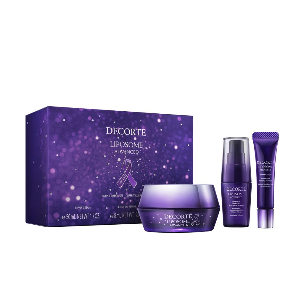 リポソーム アドバンスト リペアクリーム パープルリボン セット 2024