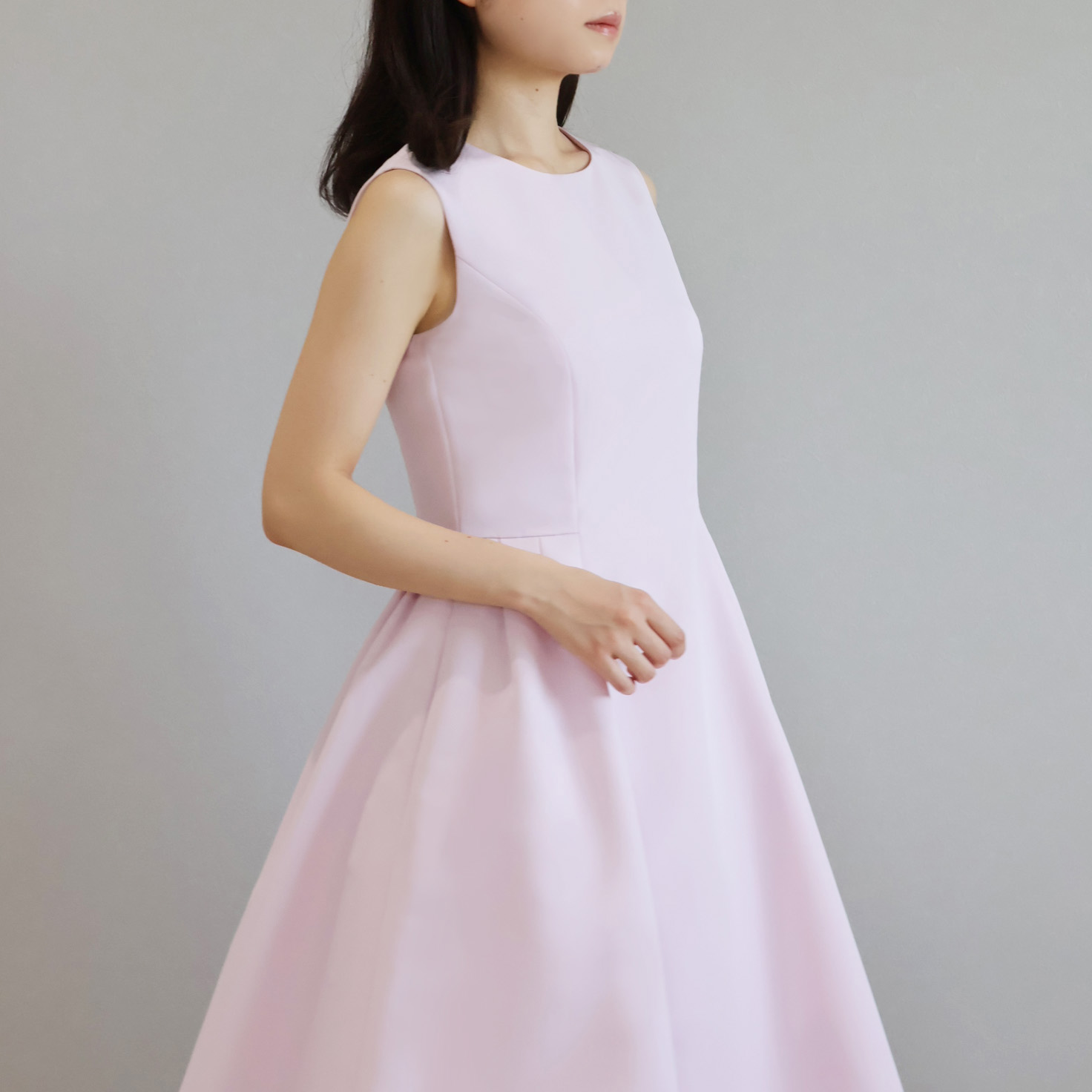 グログランタックフレア エレガントワンピース【JM2363BE】 商品詳細