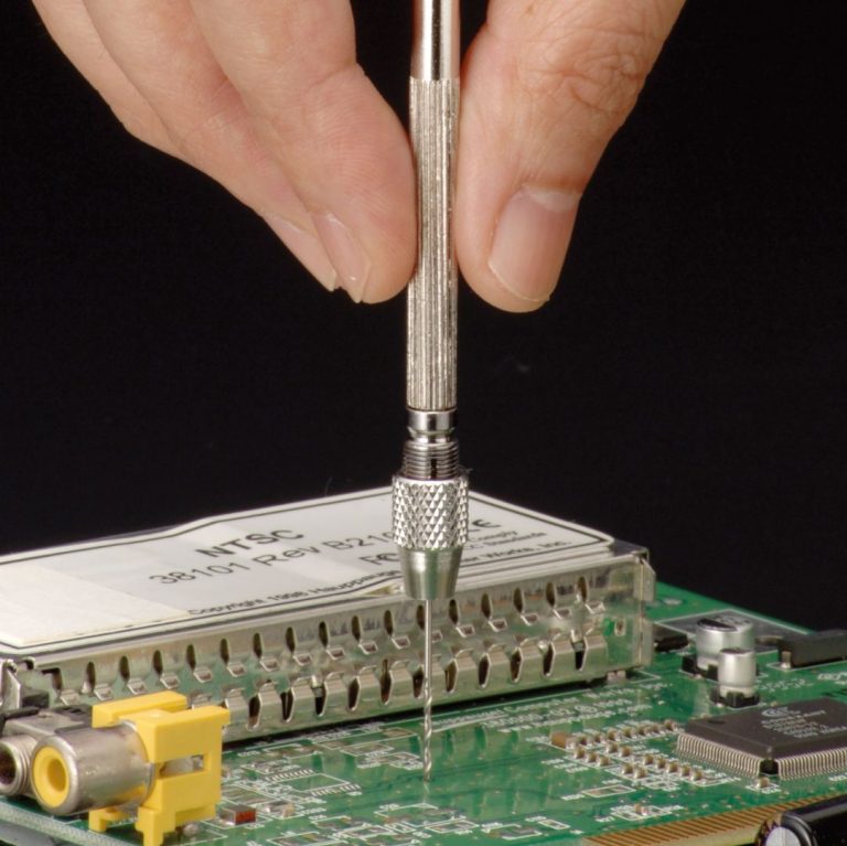 ピンバイス貫通式 0.1～1.2mm（丸軸径） | ANEXブランドのドライバー