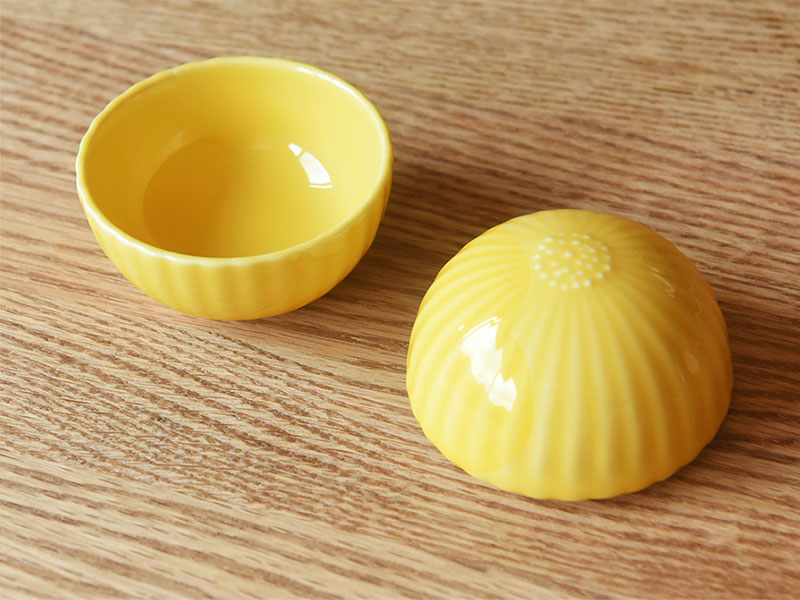 花形 蓋付珍味入れ 美濃焼 お正月【2/19追加】（50％OFF） ｜ アンジェ