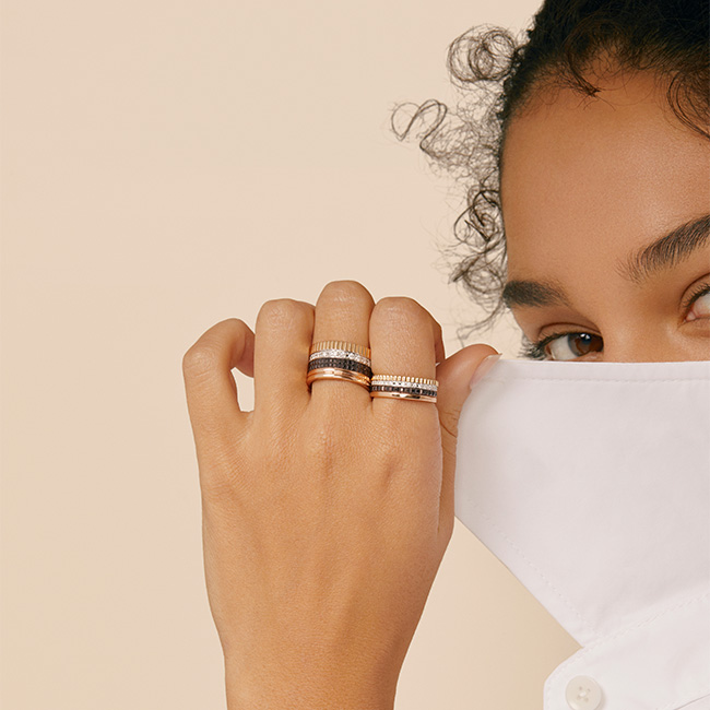 ブシュロン キャトル クラシック ダイヤモンド リング ハーフ | 静岡