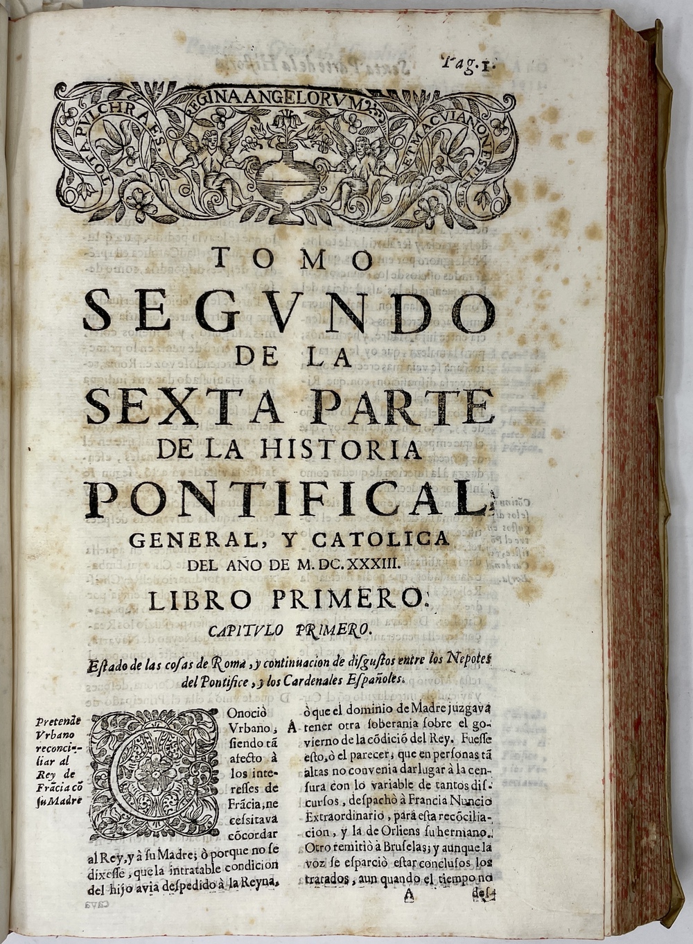 教皇と一般（世俗）、カソリックの歴史：第6部』（1623年から1644年