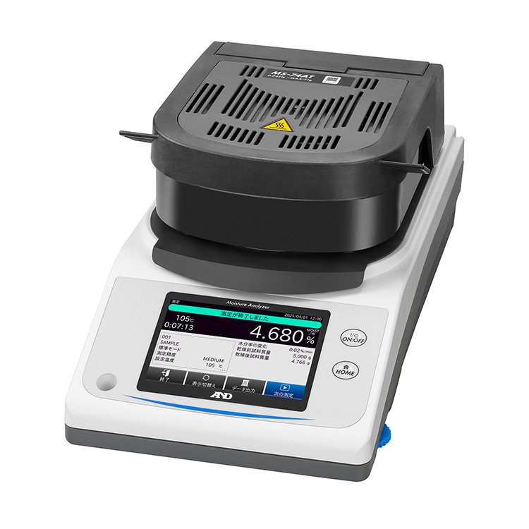 加熱乾燥式水分計 MS-74AT / MX-53AT / MS-74A / MX-53A / MF-53A / ML