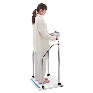 バリアフリースケール 手すり付き AD-6107Nシリーズ | 医療・健康