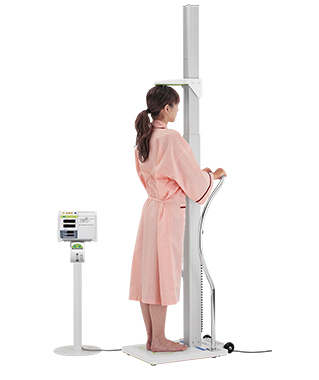 手すり付き全自動身長体重計 AD-6228A-R | 医療・健康 | 商品