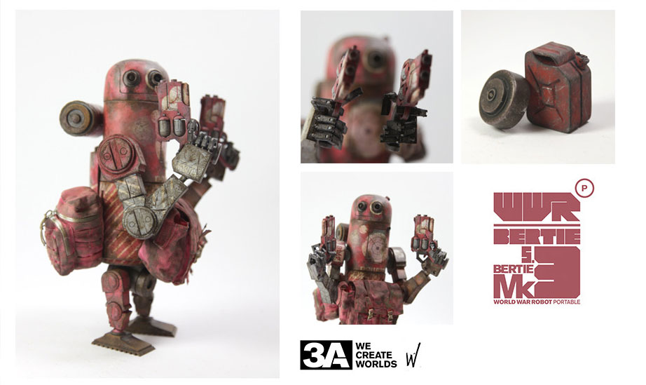 ThreeA Toys WWRp Bromwich Bertie Mk 3.5 Up for Pre-Order Now