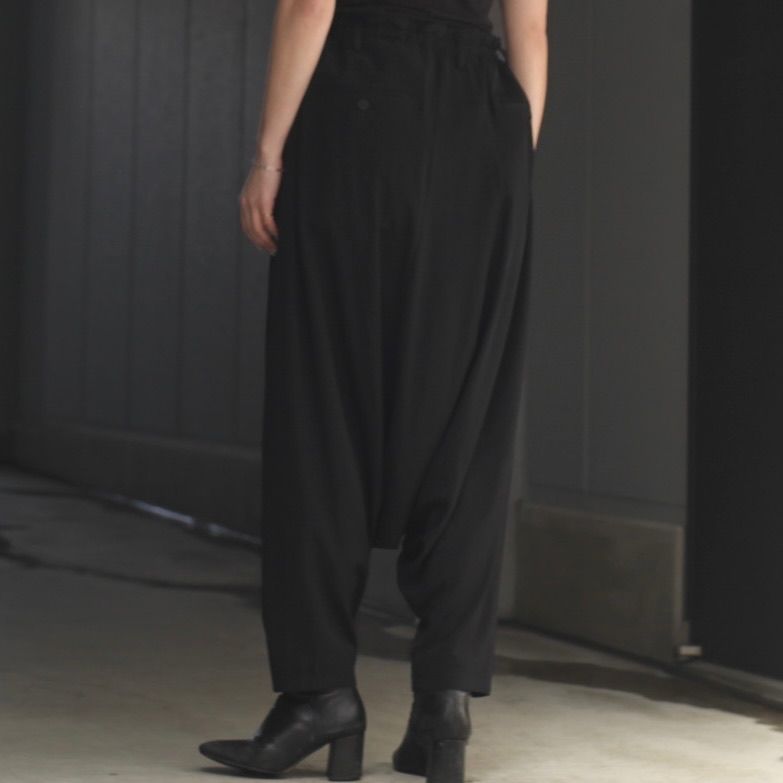 Yohji Yamamoto - 【残り一点】マチ付きサルエルパンツ | ACRMTSM