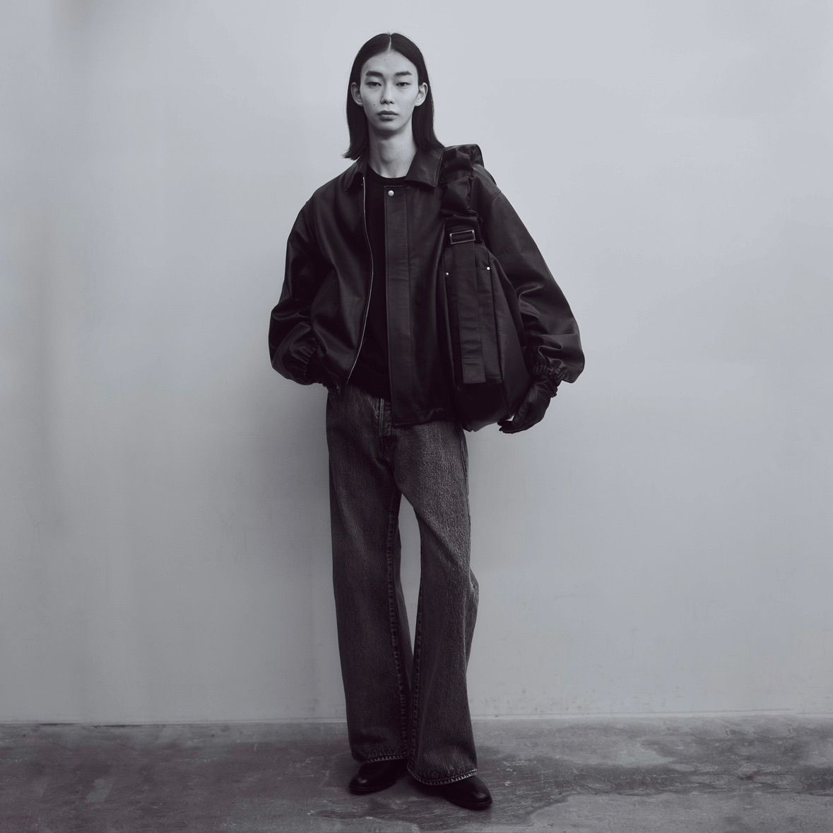 ssstein - 【残りわずか】Sheep Leather Zip Short Jacket | ACRMTSM