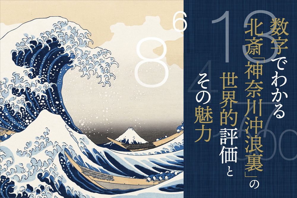 アーカイブ：数字でわかる 北斎「神奈川沖浪裏」の世界的評価とその