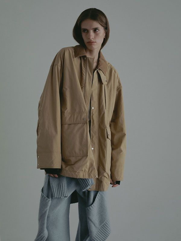 ETRE TOKYO - コンビネックワークブルゾン (BEIGE) | ADDICT WEB SHOP