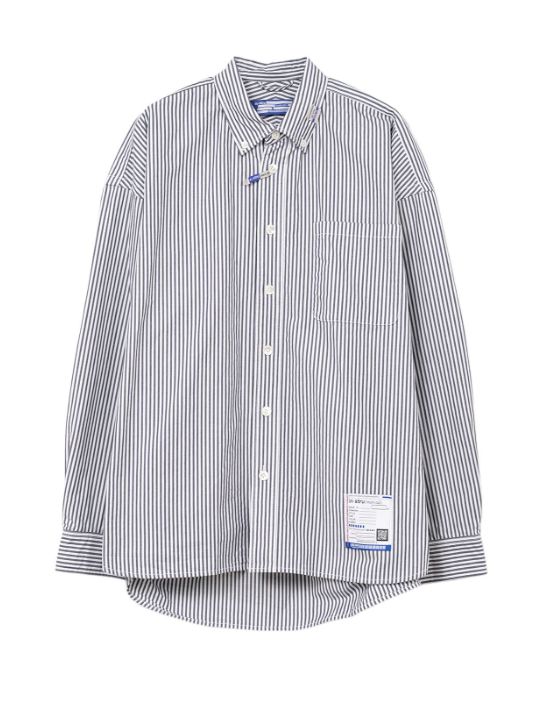 Maison MIHARA YASUHIRO - ストライプシャツ - Stripe OX Long Sleeve