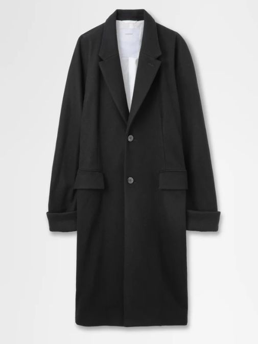 OVERCOAT - メルトンウールコート | NOTCHED LAPEL OVERCOAT IN MELTON