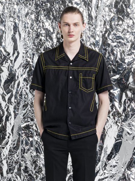 YUKI HASHIMOTO - コントラストステッチシャツ - CONTRAST STICH