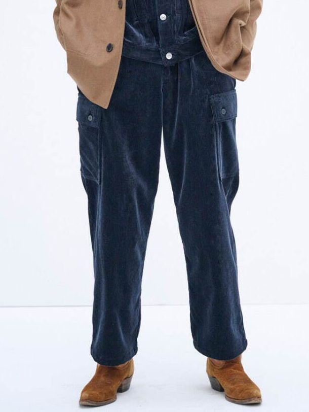 SEVEN BY SEVEN - 【23-24AW】 コーデュロイ カーゴ パンツ - CARGO