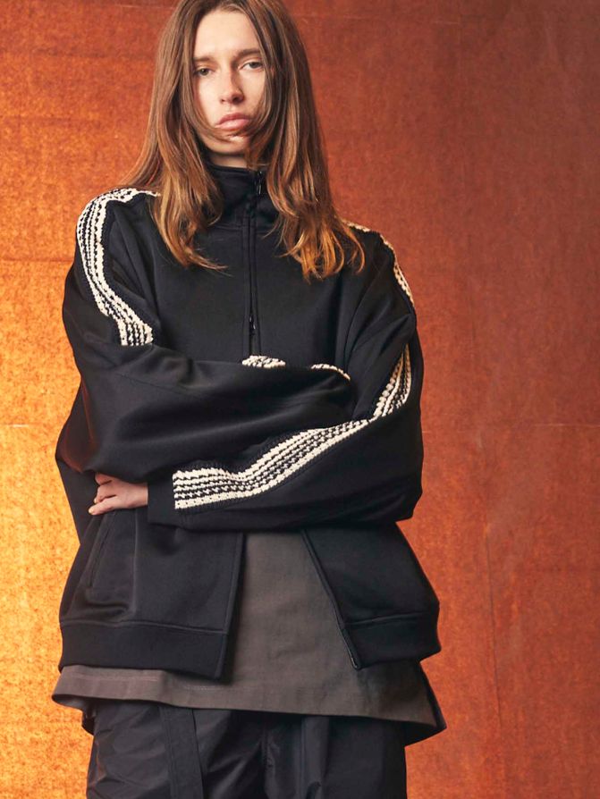 MAISON SPECIAL - オーバー トラックジャケット - Prime-Over Crochet