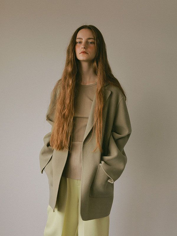 ETRE TOKYO - ウールリバージャケット - GREEN | ADDICT WEB SHOP