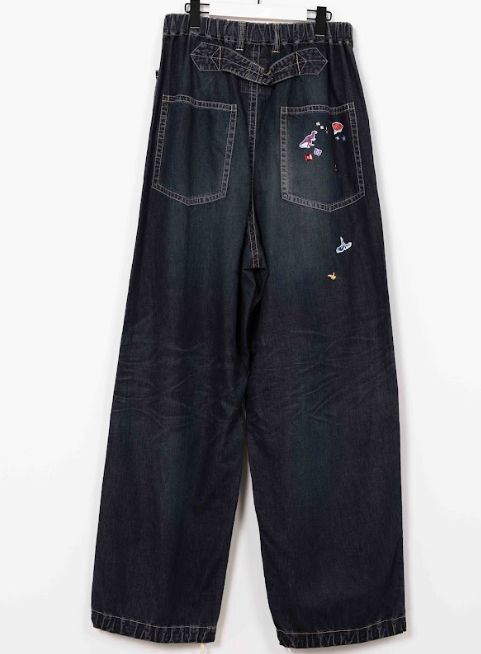 Maison MIHARA YASUHIRO - ベイカーデニムパンツ - BAKER JEANS W