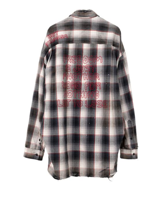 Maison MIHARA YASUHIRO - ヴィンテージライクチェックシャツ