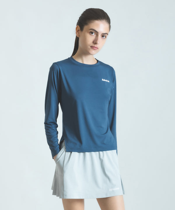 アドミラルテニスウェア2点セットアップ上M下L2024秋冬 アドミラル