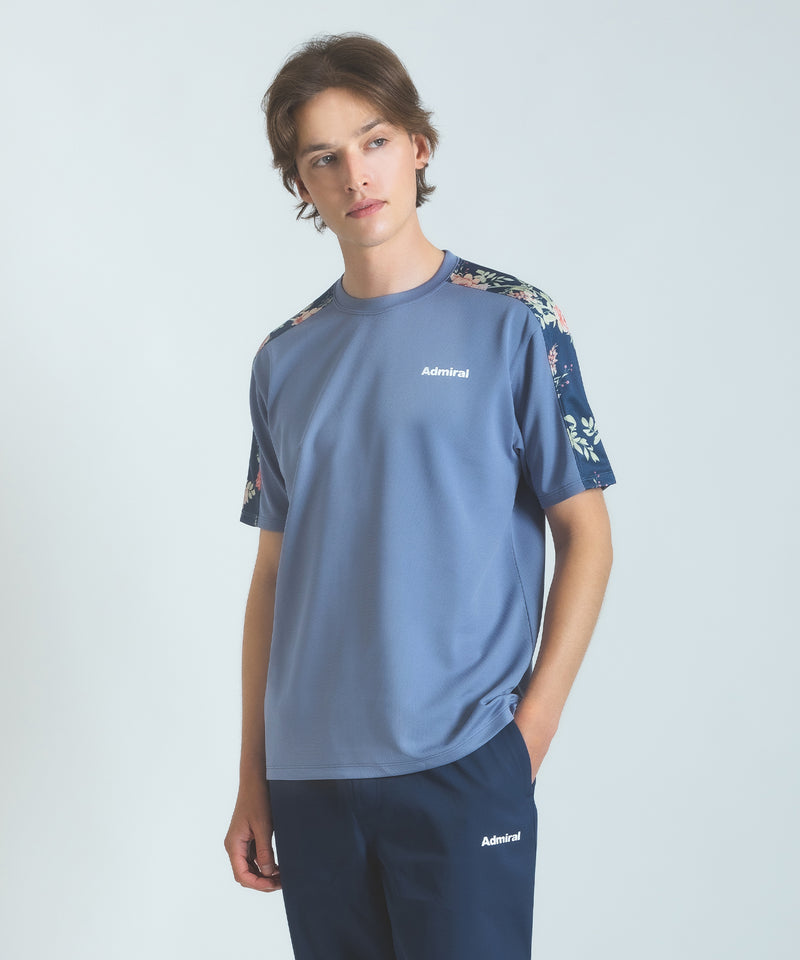ショルダーフラワーグラフィックTEE ATMA506 – ADMIRAL