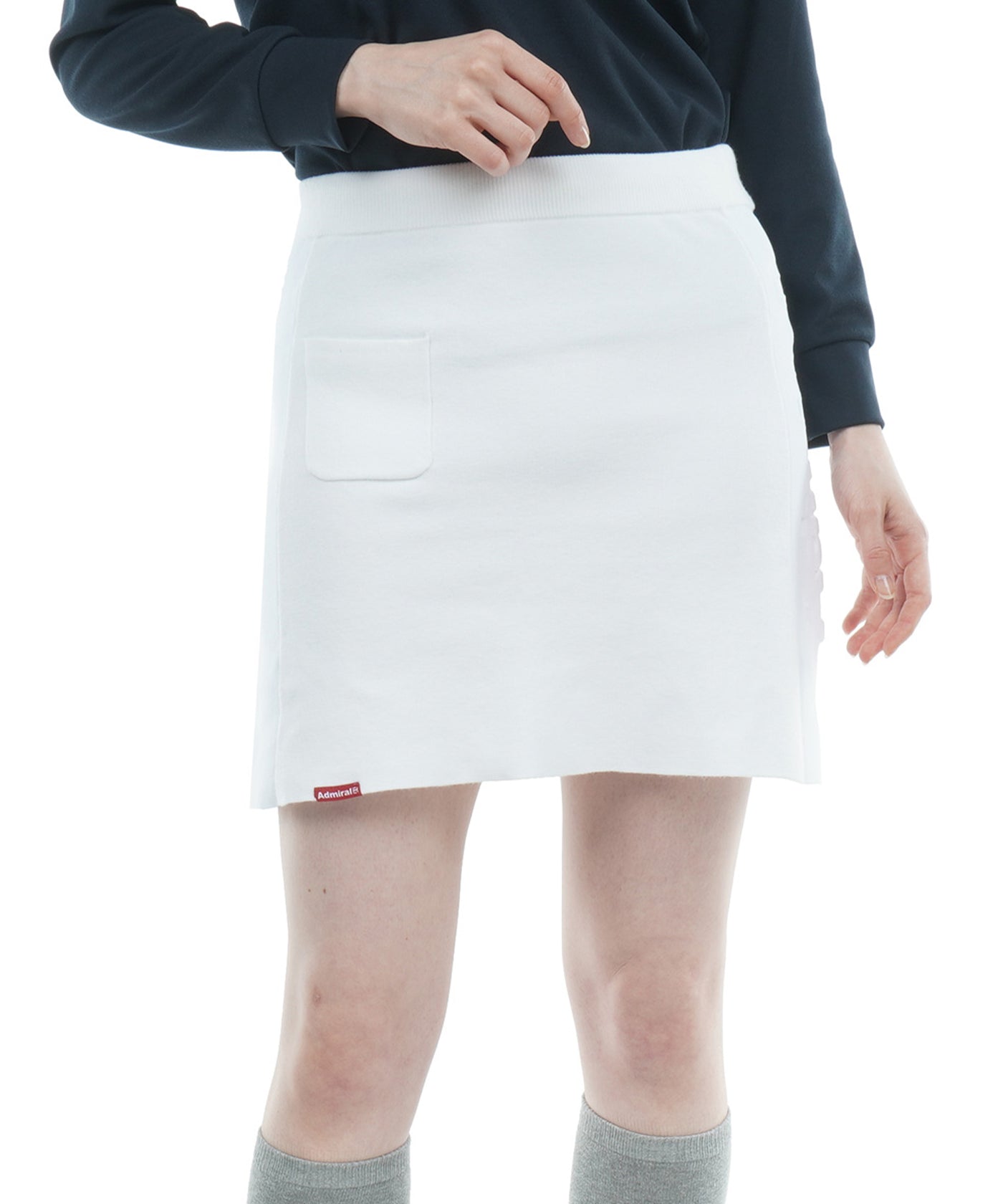 エンボスロゴ ニットスカートADLA357 – ADMIRAL