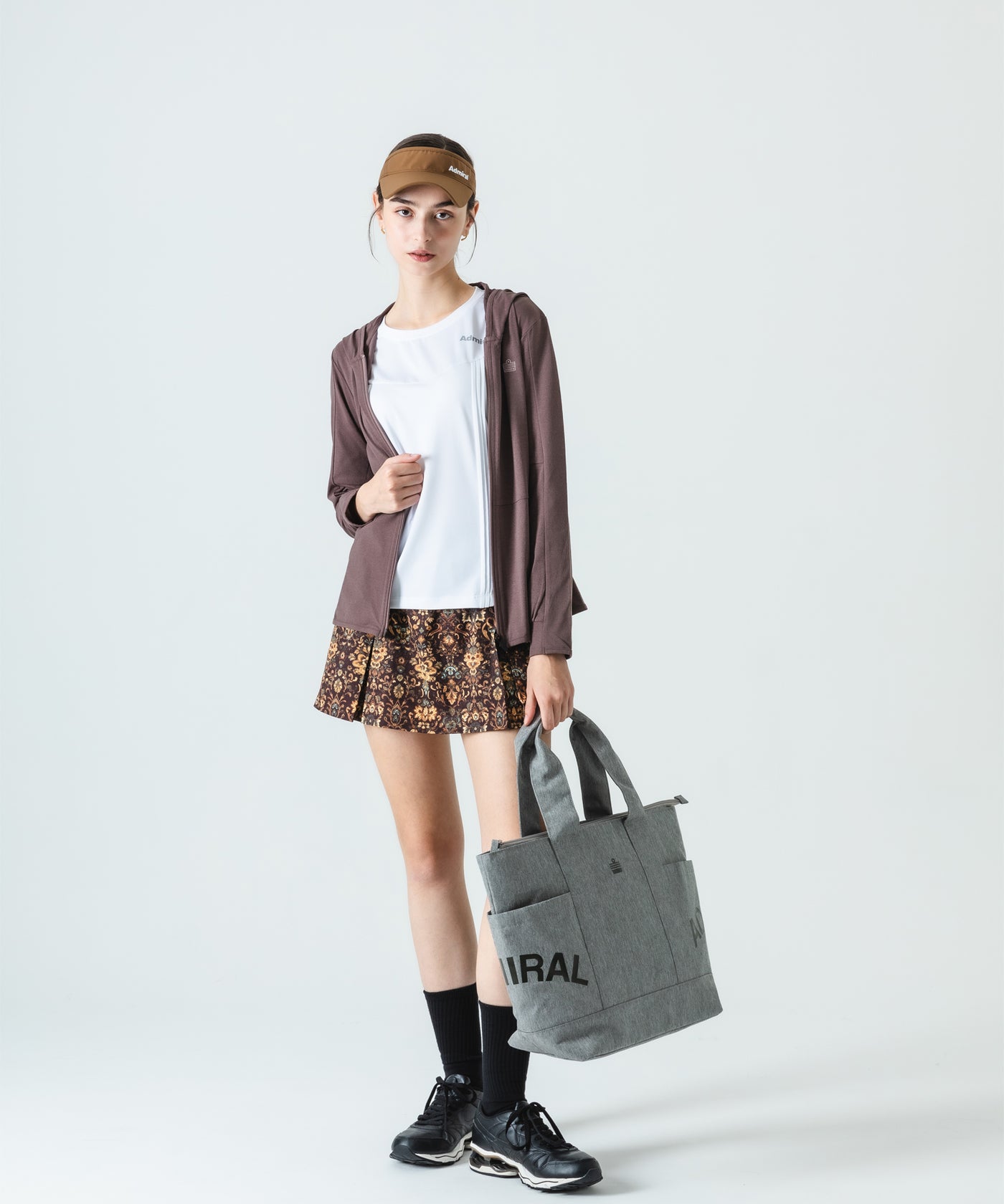 COCO アドミラル ダマスク柄 スカート ATLA553 S COCO アドミラル