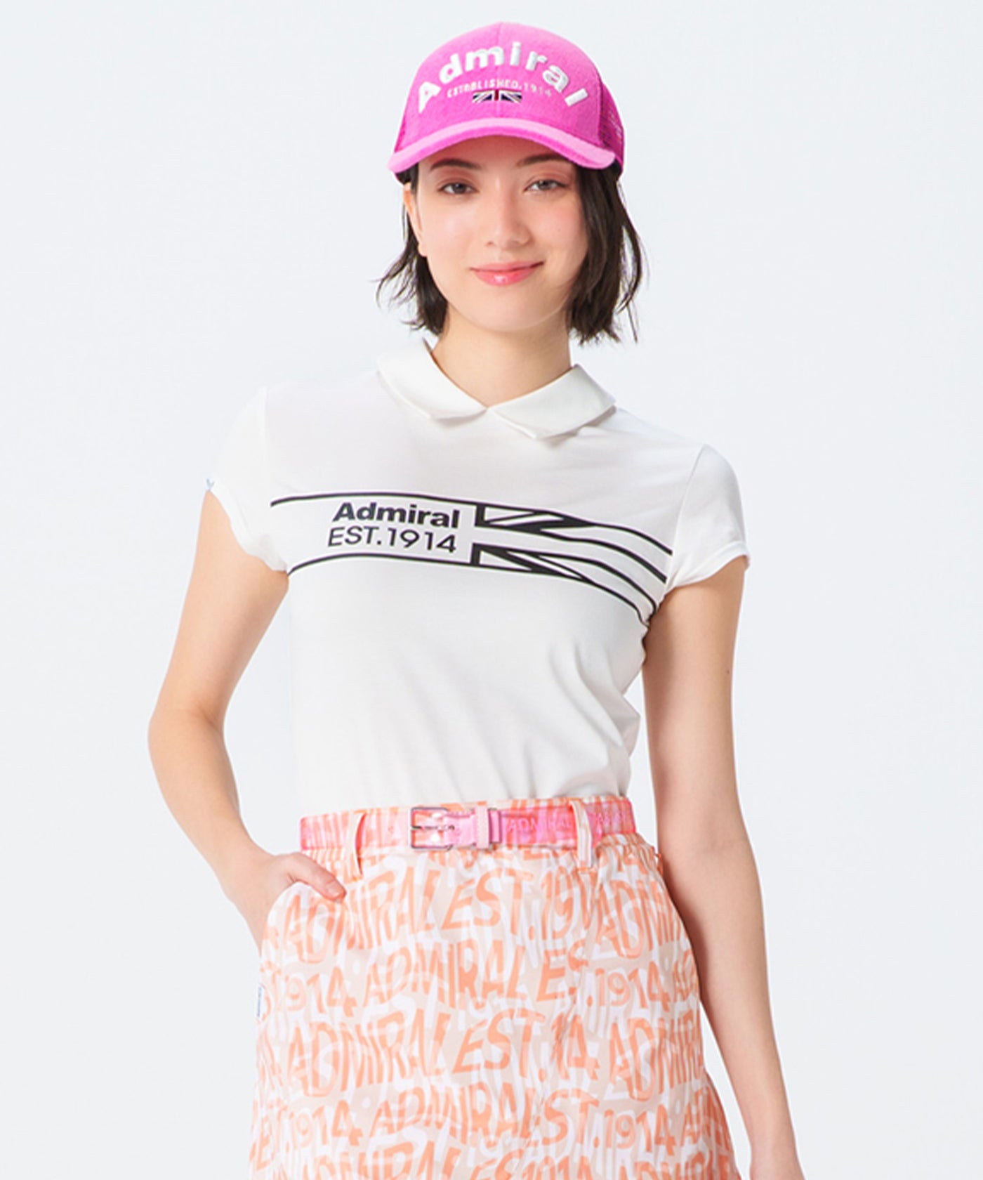 バックファスナー ハーフUJプリント シャツADLA328 – ADMIRAL