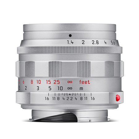 Leica 50mm f/1.4 Summilux-M Lens, Silver Chrome 11714 - Adorama