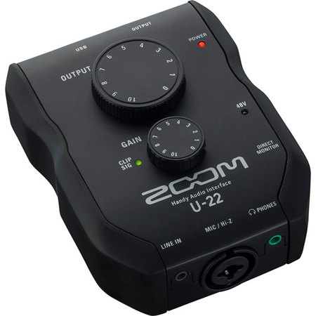 Zoom U-22 Handy Audio Interface U-22 - Adorama