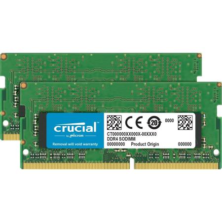 Crucial 32GB (2x 16GB) 2400 MT/S 260-Pin DDR4 Memory Module for Mac