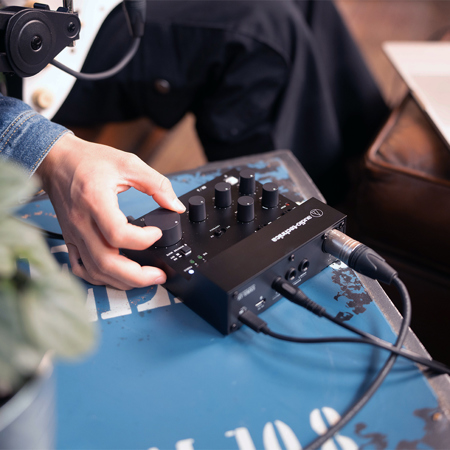 Audio-Technica AT-UMX3 Live Streaming USB Audio Mixer - Adorama