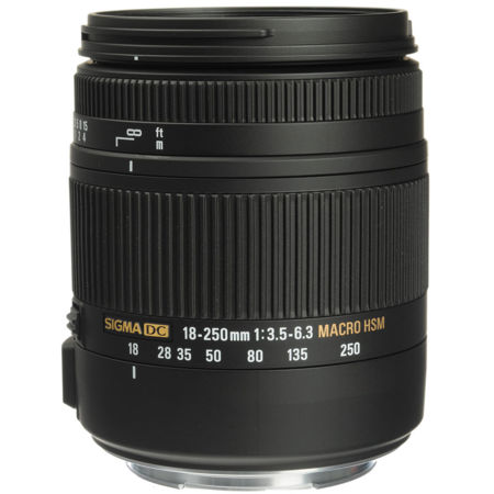 Sigma 18-250mm f3.5-6.3 DC MACRO OS HSM Zoom Lens f/Canon EOS