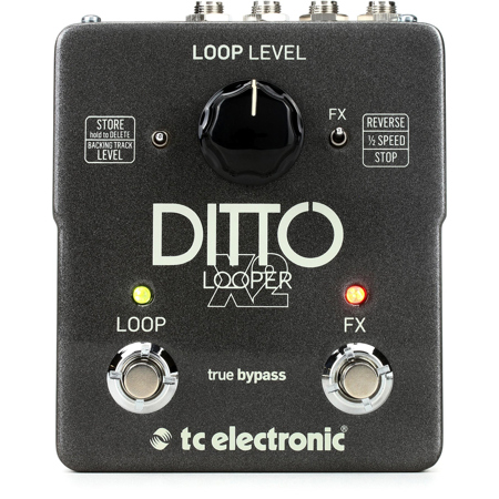 TC Electronic Ditto X2 Looper Effects Pedal 000-DE800-00010 - Adorama