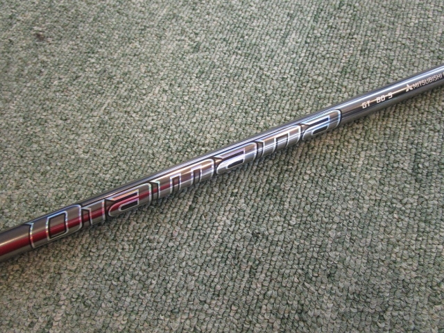 訳ありディアマナGT60 S FW用中古シャフト テーラーメイドスリーブ付き