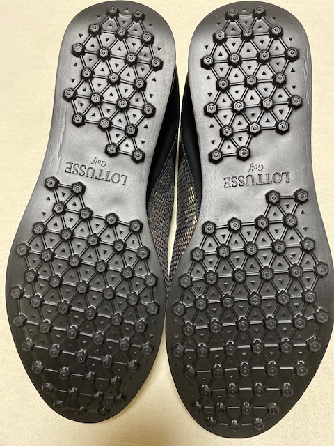 ロトゥセ スパイクレスゴルフシューズ カーキxグリーン 迷彩メッシュ