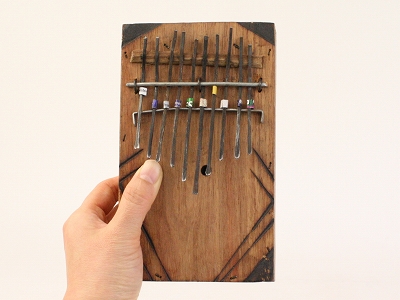 アフリカンスクエアー / キブユ ひょうたんカリンバ