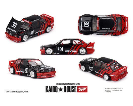 Kaido House - Kaido House x Mini GT - BMW M3 Kaido Works Advan
